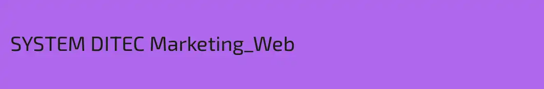SYSTEM DITEC Marketing_Web